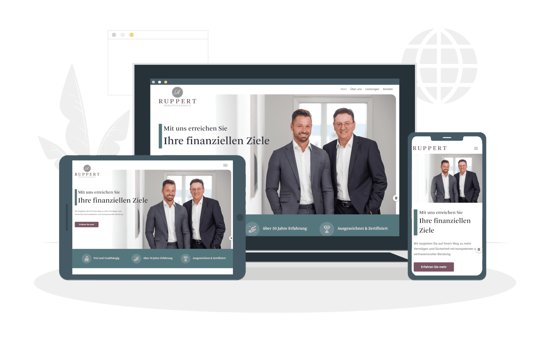 webdesign referenz ruppert-beratungshaus responsive