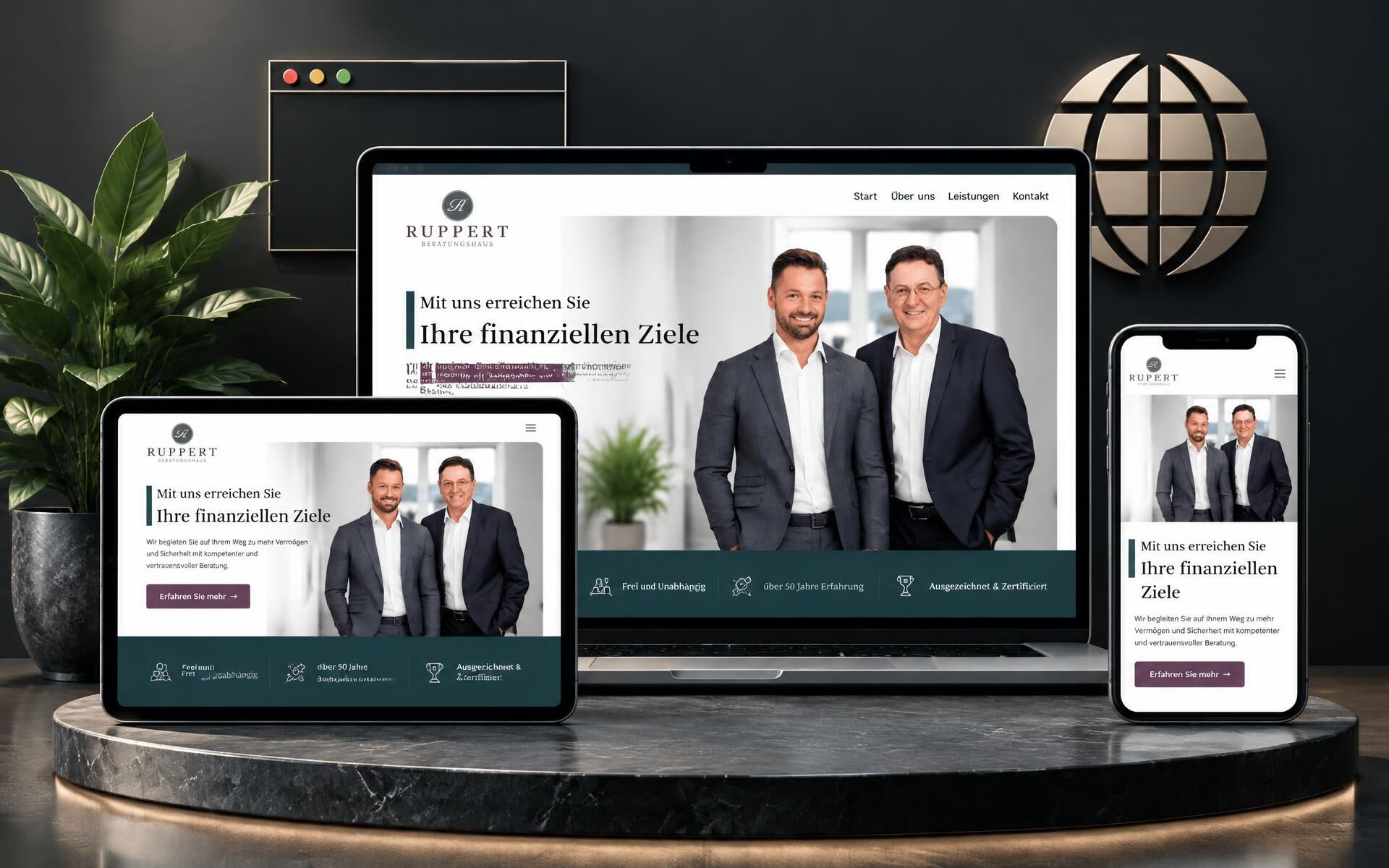 webdesign referenz ruppert-beratungshaus responsive